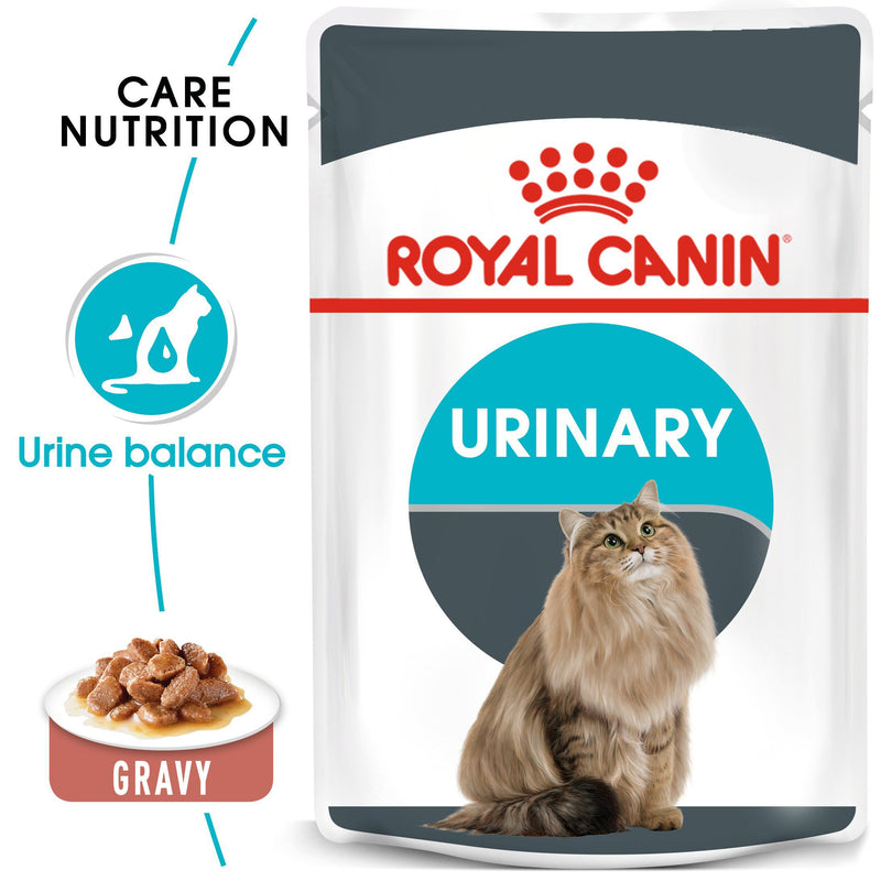 Royal Canin Urinary Care in Gravy (85gm\ Pouch) - Wet food for adult cats - Helps maintain urinary tract health - Amin Pet Shop