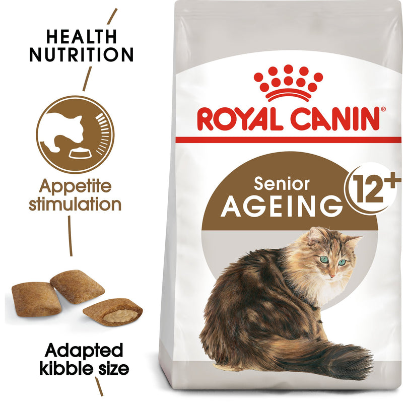Royal Canin Ageing +12 (2KG) for Senior cats over 12 years old - Amin Pet Shop