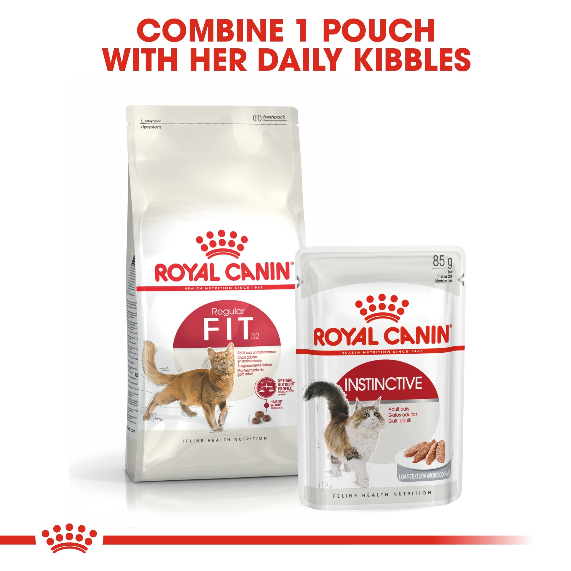 Royal Canin Fit 32 (2KG) Dry food for cats - Amin Pet Shop