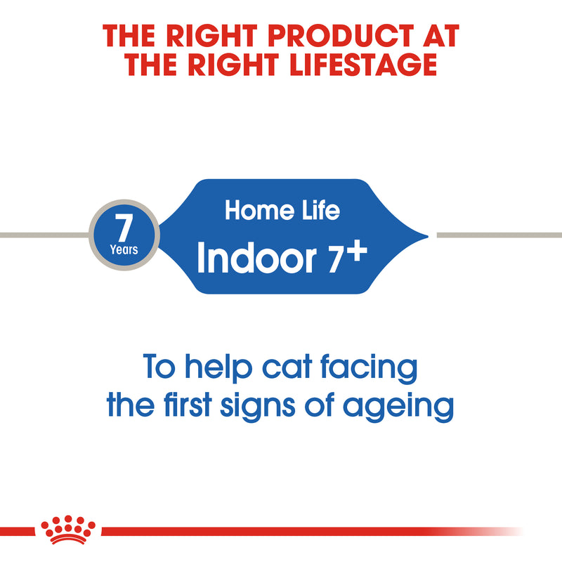 Royal Canin Indoor 7+ (1.5KG) - Dry food for indoor cats over 7 years old