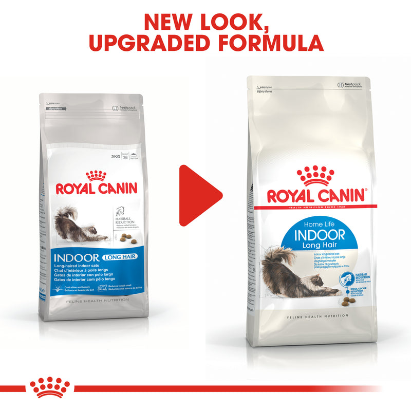 Royal Canin Indoor Long Hair (400g) - Dry Food for Indoor long-haired cats