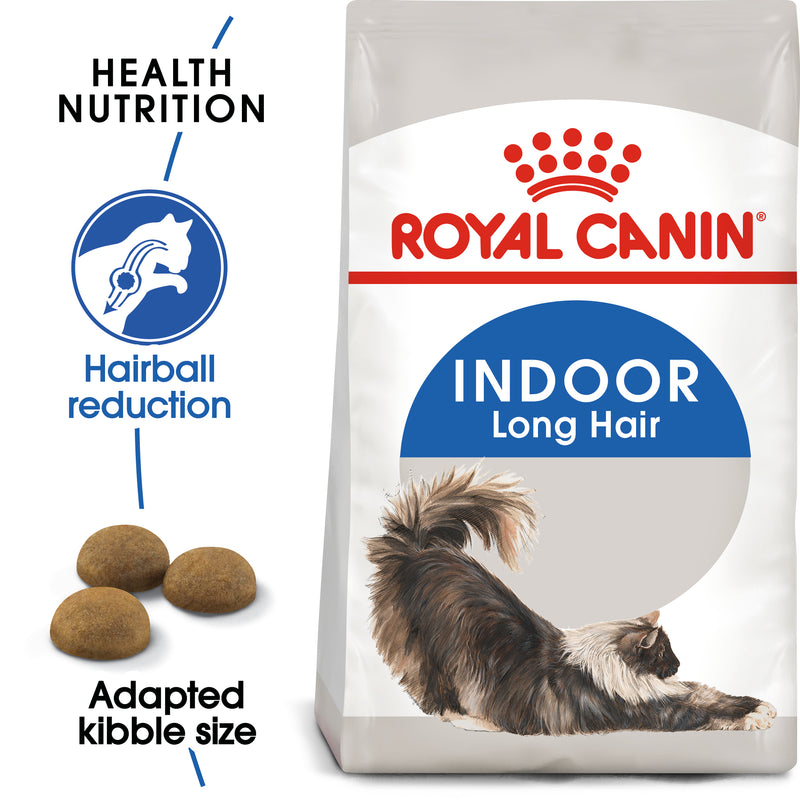 Royal Canin Indoor Long Hair (400g) - Dry Food for Indoor long-haired cats