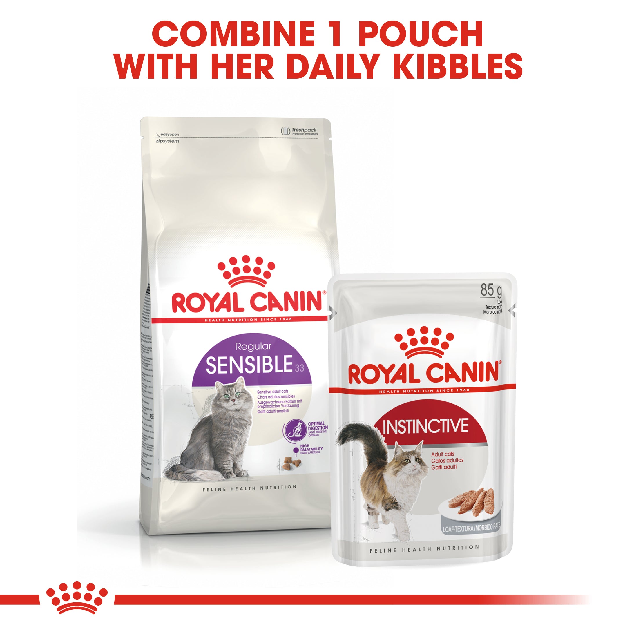 Royal Canin Sensible 33 (400g) | Sensitive Adult Cats