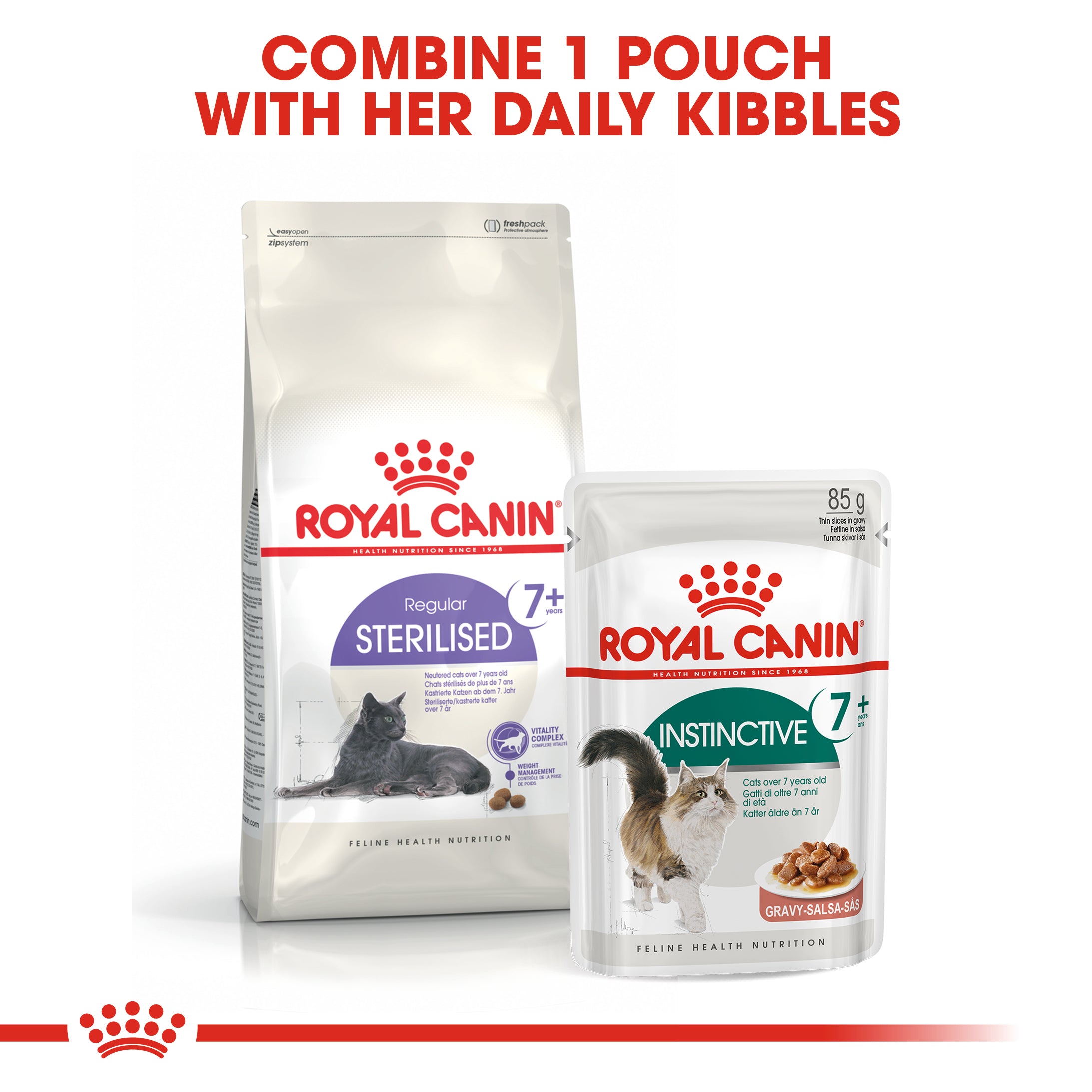 Royal Canin Sterilised 7+ (1.5 KG) - Neutered cats over 7 years old