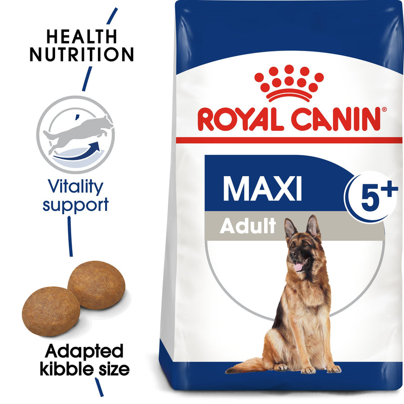 Royal Canin Maxi Adult 5+ (15 KG) - Dry food for large dogs from 26 to 44 KG. from 5 to 8 years old - Amin Pet Shop