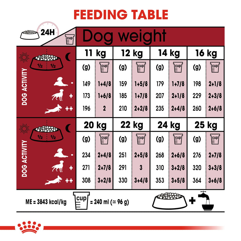 Royal Canin Medium Adult (15KG) - Dry food for medium dogs from 11 to 25 KG. From 12 months to 7 years - Amin Pet Shop