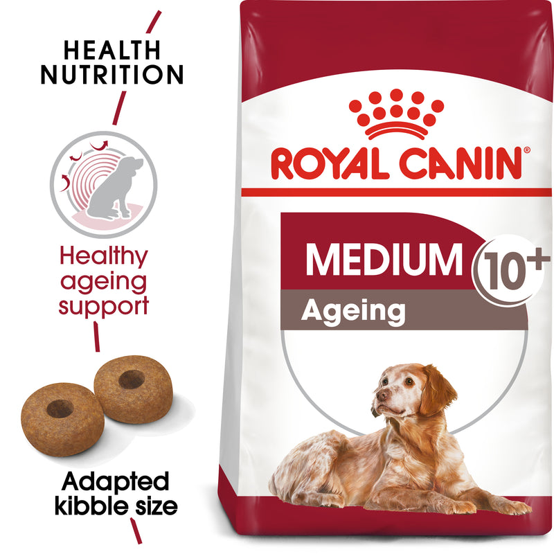 Royal Canin Medium Ageing 10+ (3 KG)- Dry food for medium dogs from 11 to 25 KG. over 10 years