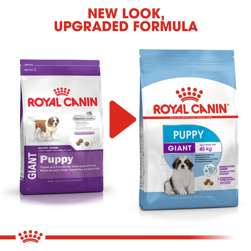 Royal Canin Giant Puppy (15 KG) - Dry food for giant dogs. Adult weight from 45 KG and over - from 2 to 8 months old - Amin Pet Shop