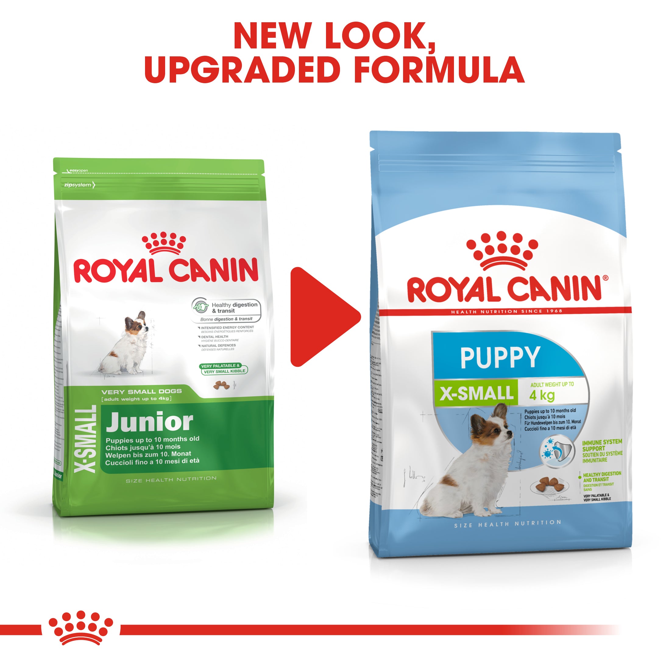 Royal Canin X-Small Puppy (1.5 KG) - Dry food for very small dogs - Adult weight up to 4 KG. Up to 10 months