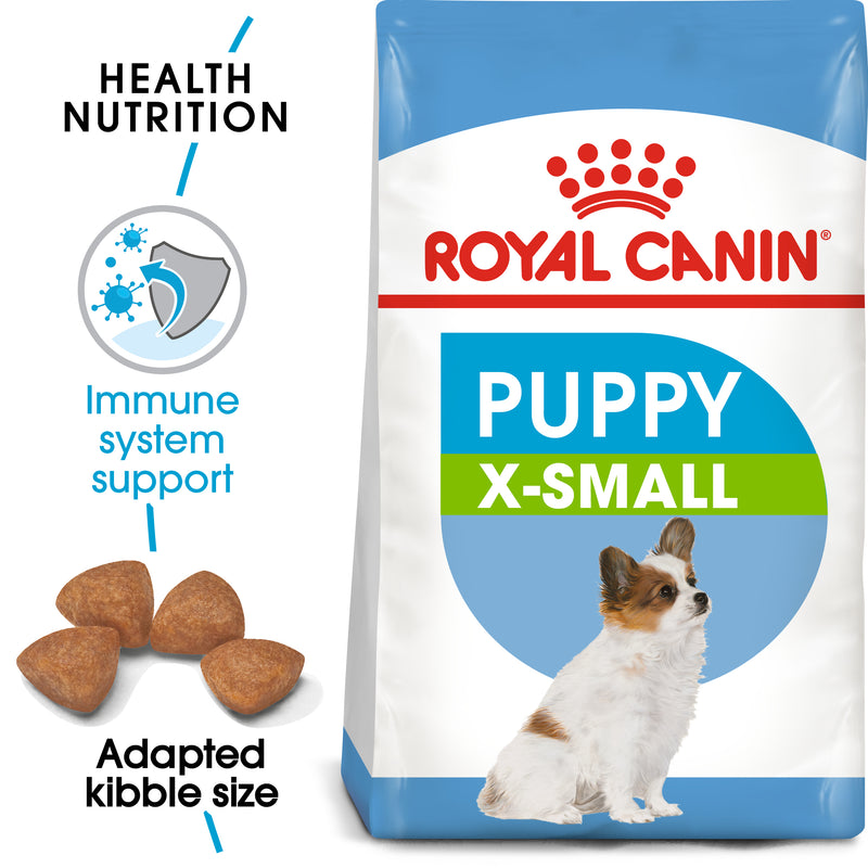 Royal Canin X-Small Puppy (1.5 KG) - Dry food for very small dogs - Adult weight up to 4 KG. Up to 10 months