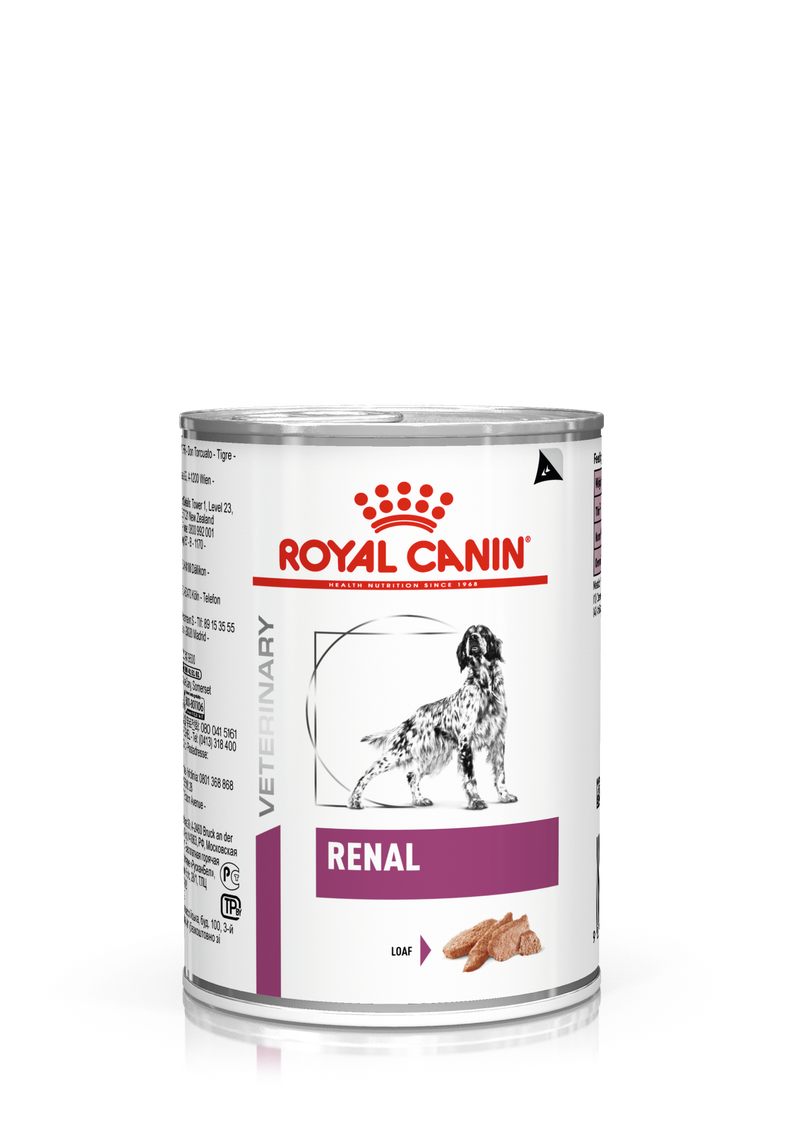 Royal Canin RENAL Loaf (410 gm\ pouch) -wet food diet tailored to help support adult dogs with Chronic Renal Insufficiency