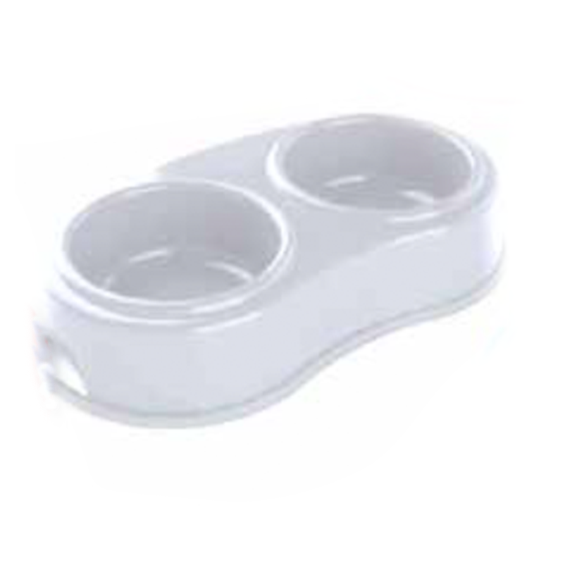 Georplast - Double Pet Bowl -  1L