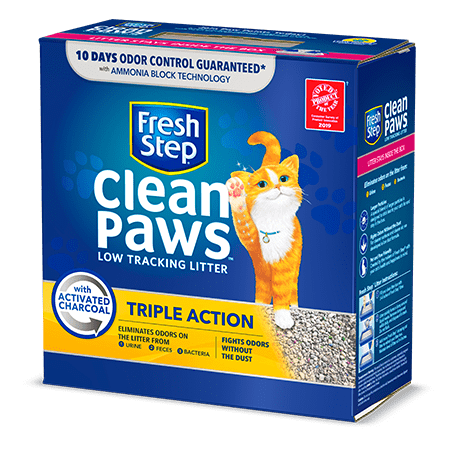 Fresh Step Cat Litter - Clean Paws 10kg - Amin Pet Shop
