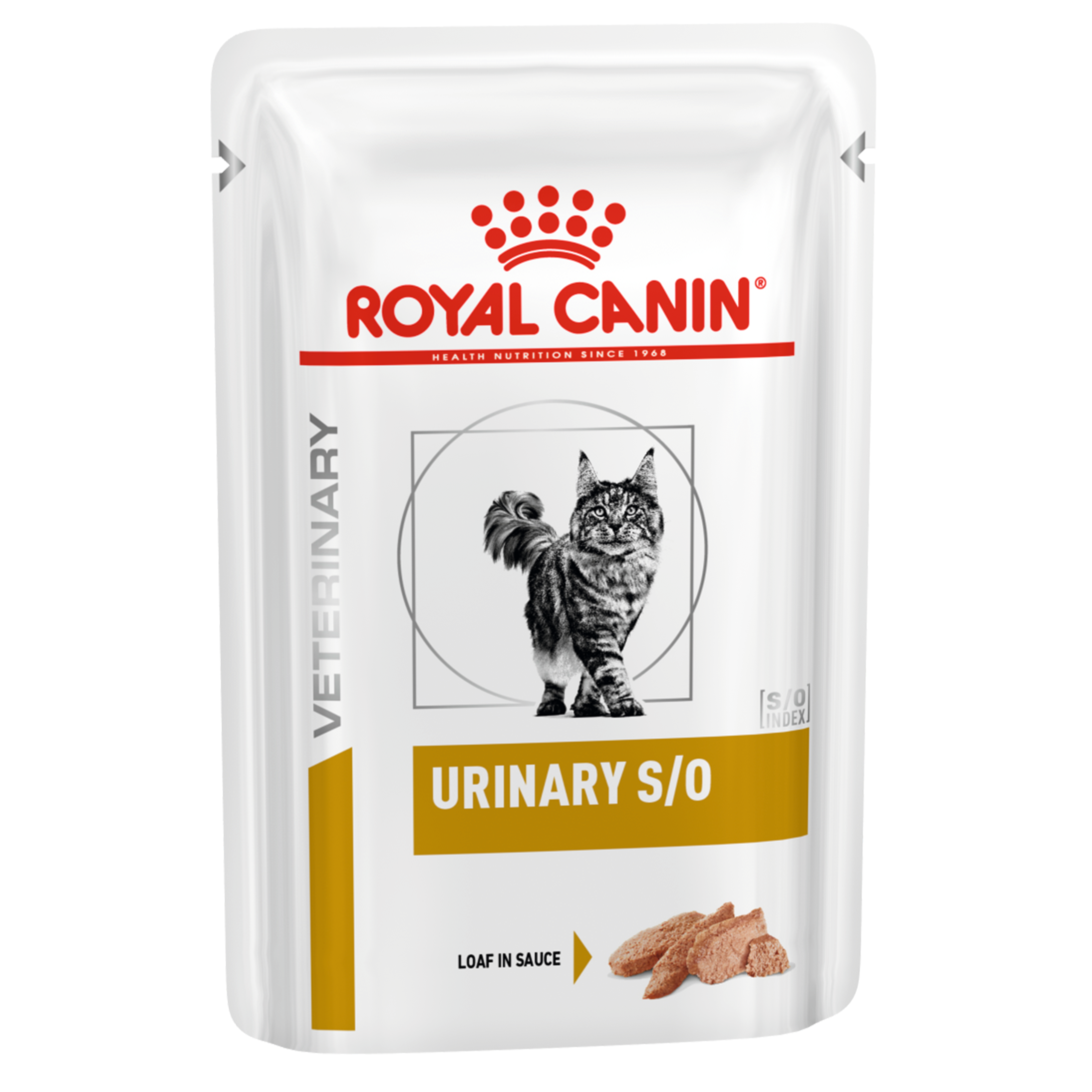 Royal Canin Feline Urinary S/O in Gravy (85 gm\Pouch) - Wet food for Lower Urinary tract disease – 12 pouches per box