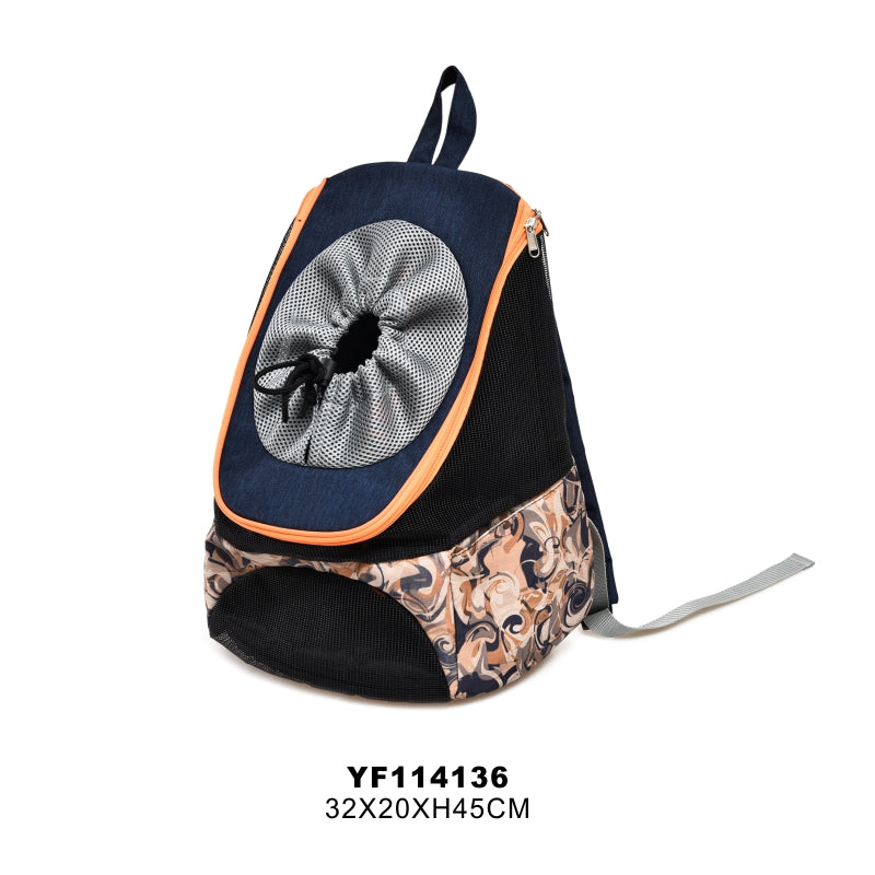 Pet canvas backpack: YF114136