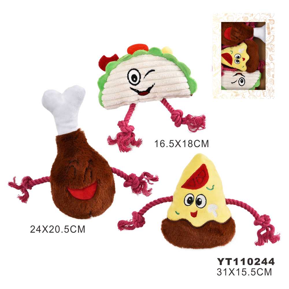 Pet plush toy set: YG110244-A