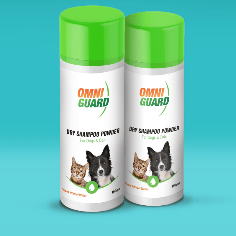 Omni Guard Dry Shampoo Powder 150gm - Amin Pet Shop