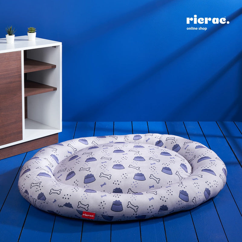 Winter Fleece Round Bed for Cats & Dogs - Rankody