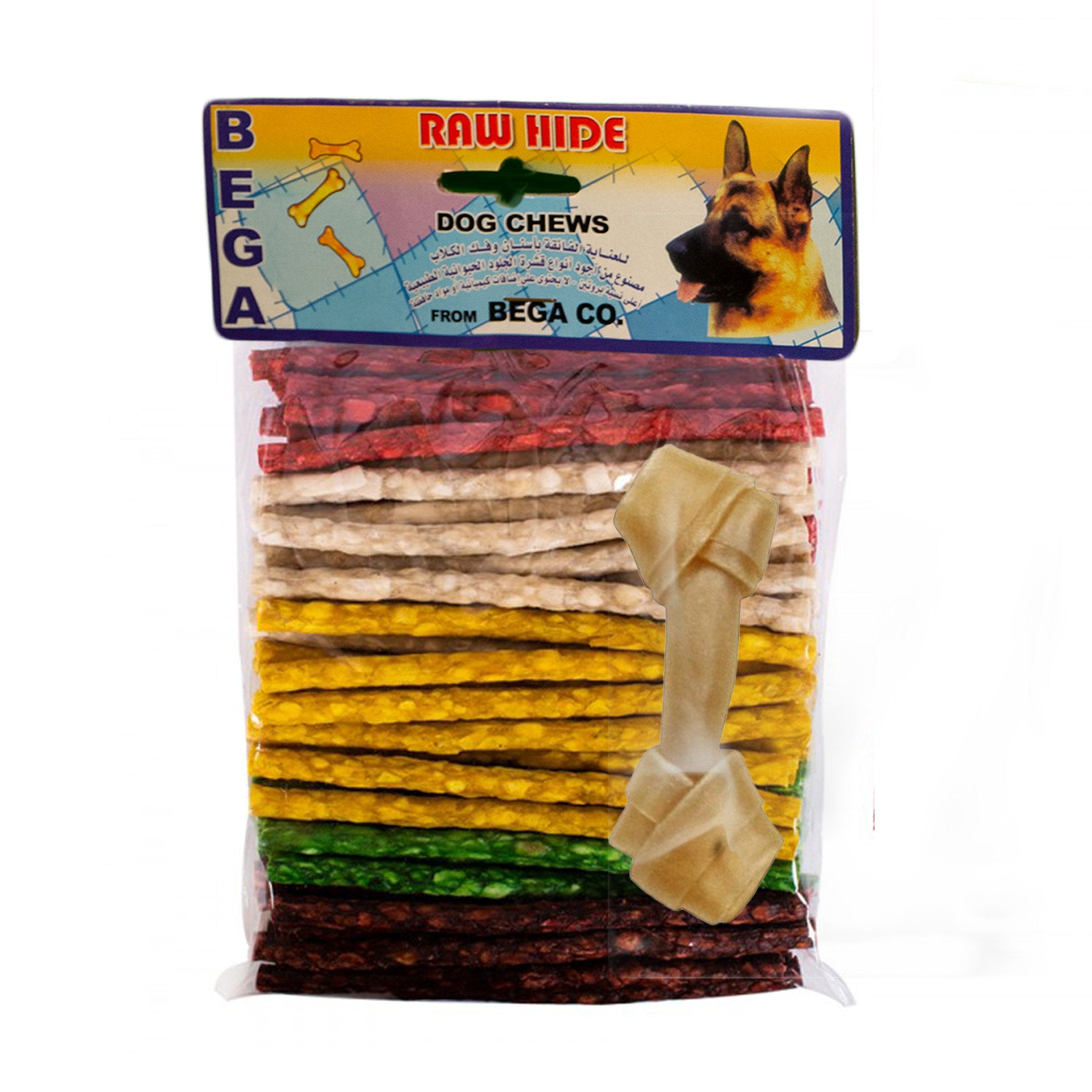 BEGA Rawhide Dog Chews Mix - Amin Pet Shop