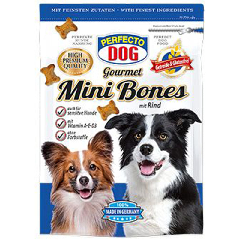 Perfecto Dog Gourmet Mini Bones mit Rind 120g