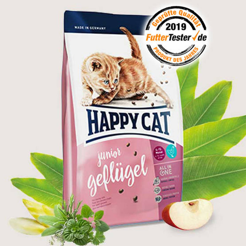 Happy Cat Junior Geflügel (Poultry) - Dry kitten food 4kg - Amin Pet Shop