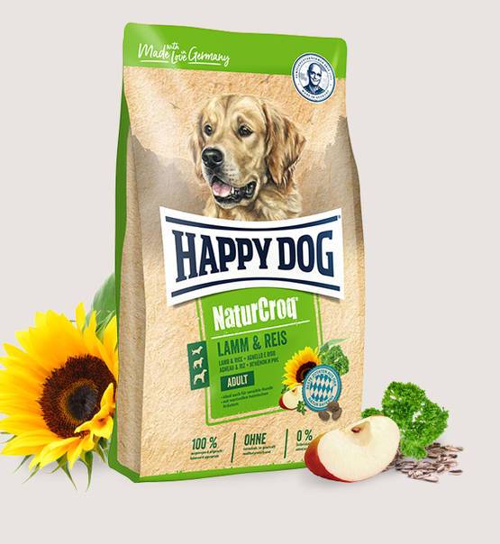 Happy Dog NaturCroq Lamb & Rice 15kg - Amin Pet Shop