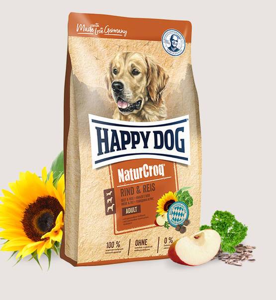 Happy Dog NaturCroq Beef & Rice 4kg - Amin Pet Shop