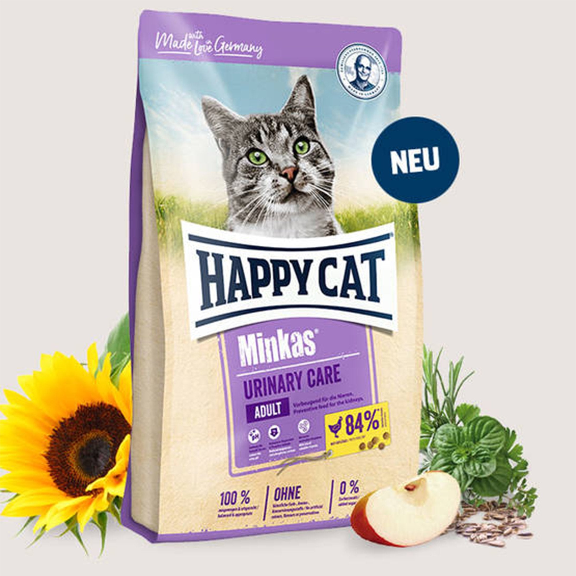 Happy Cat Minkas Urinary - Dry cat food 10kg - Amin Pet Shop