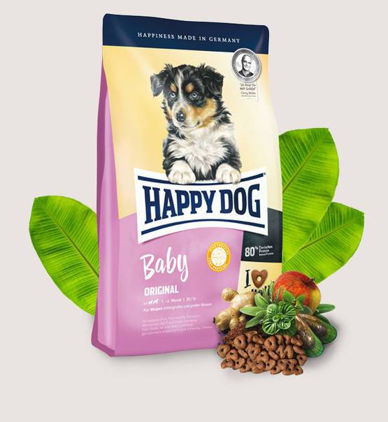 Happy Dog Baby Original - Dry dog food for puppies 10kg - Amin Pet Shop