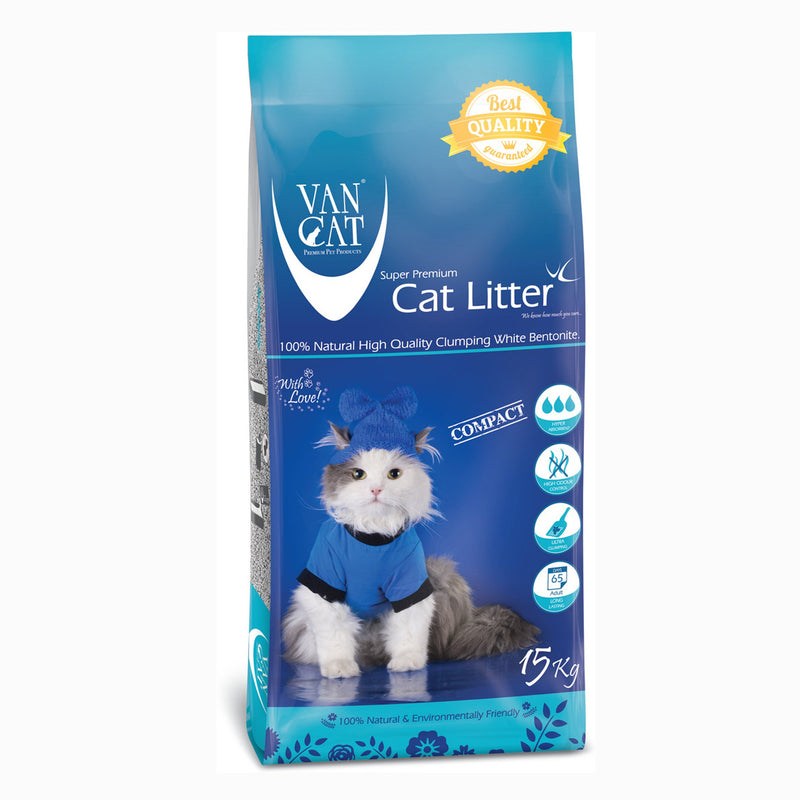 VanCat Cat Litter - Compact 15kg