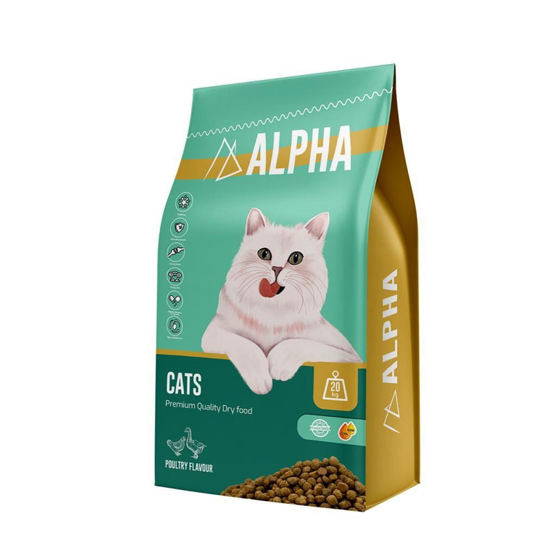 Alpha cat adult with chicken 1kg (10 Items)