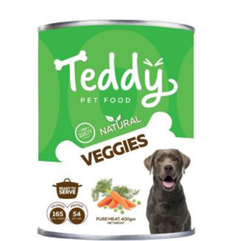 Teddy Natural Veggies - wet dog food 400g