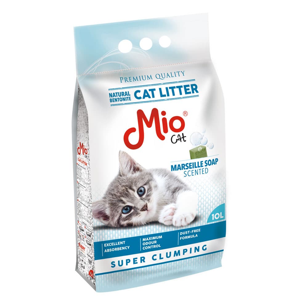 Mio Cat Litter With Marseille Soap 10L