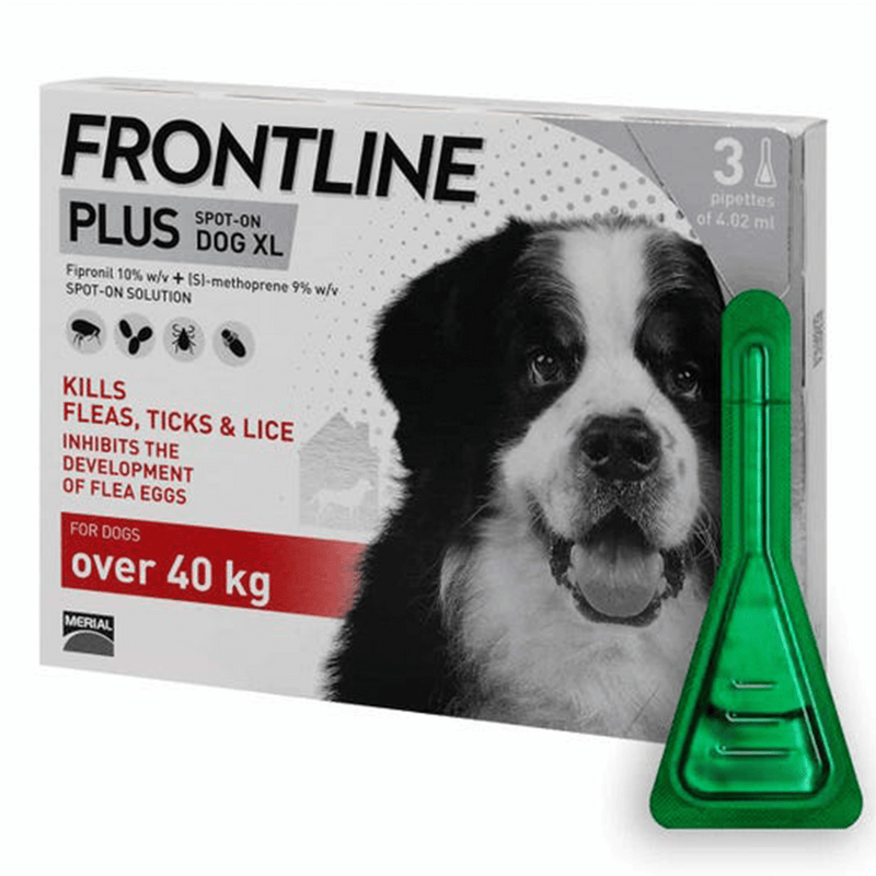 Frontline PLUS Spot On Extra Large Dog (over 40kg) - 1 Pipette - Amin Pet Shop