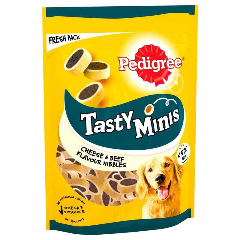 Pedigree Tasty Minis with Cheese and Beef