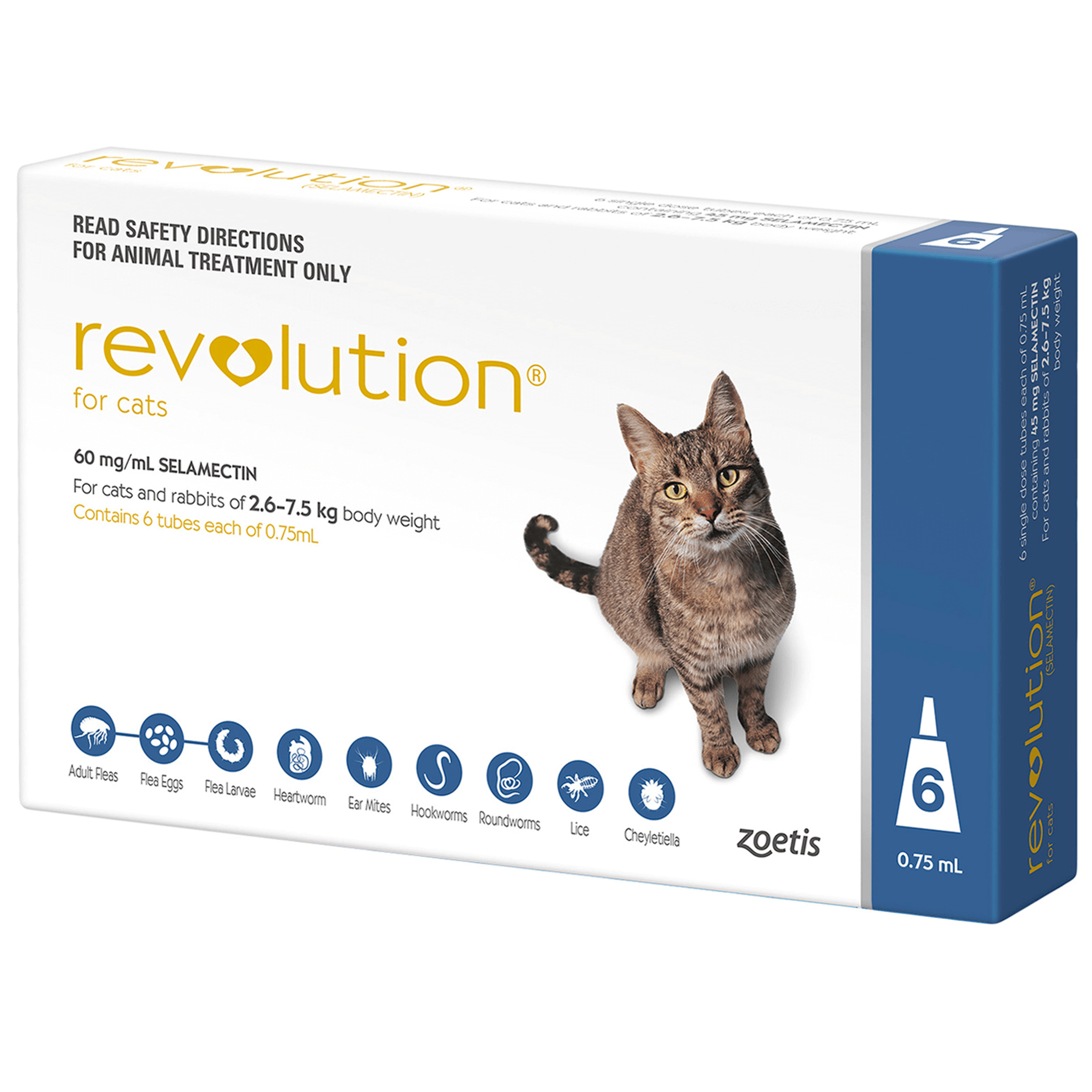 Cat flea tick treatment hot sale