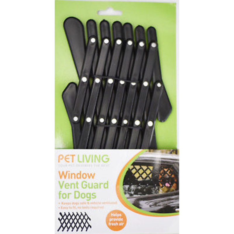 PET LIVING Window Vent Guard for Dogs