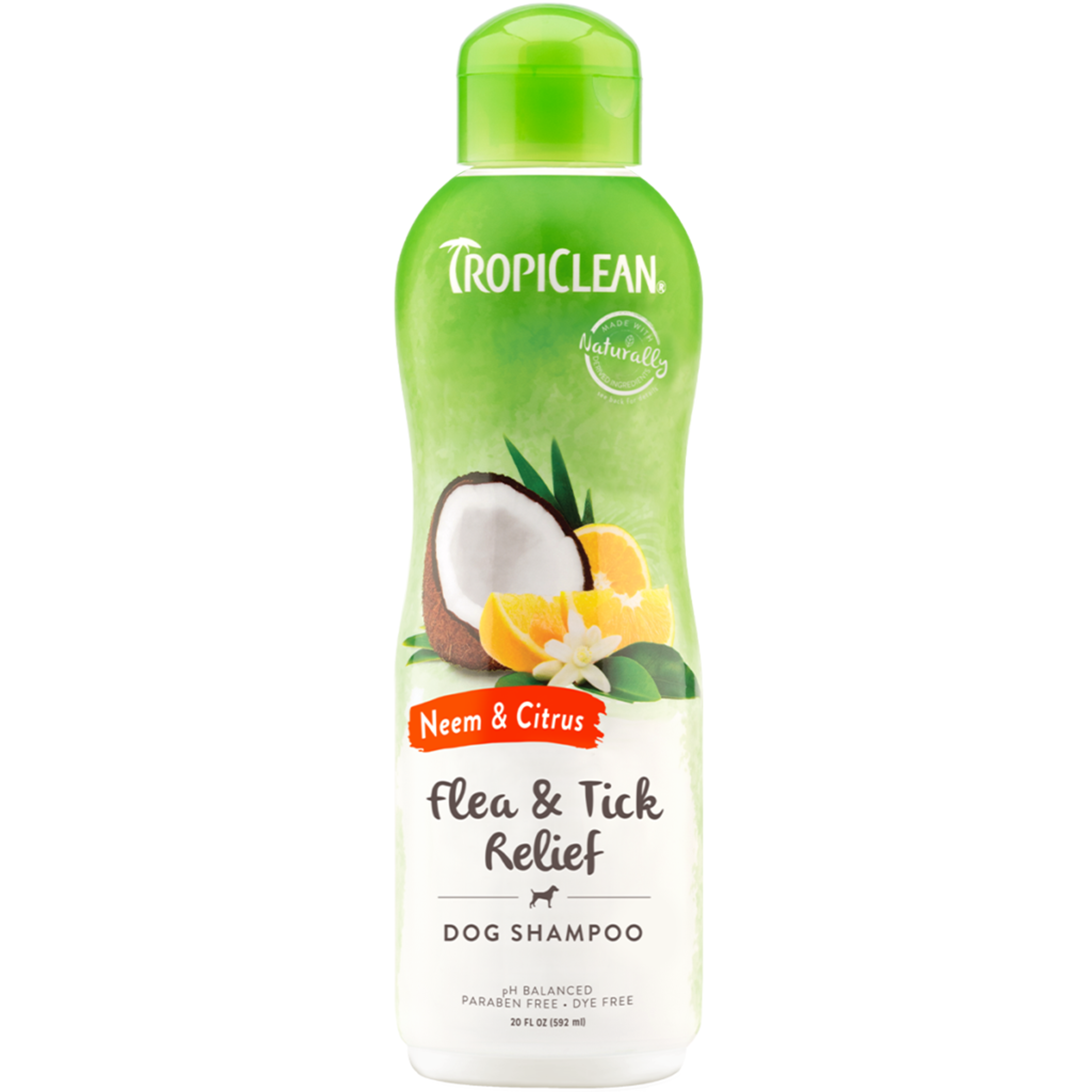 TROPICLEAN NEEM & CITRUS DOG SHAMPOO-592ml