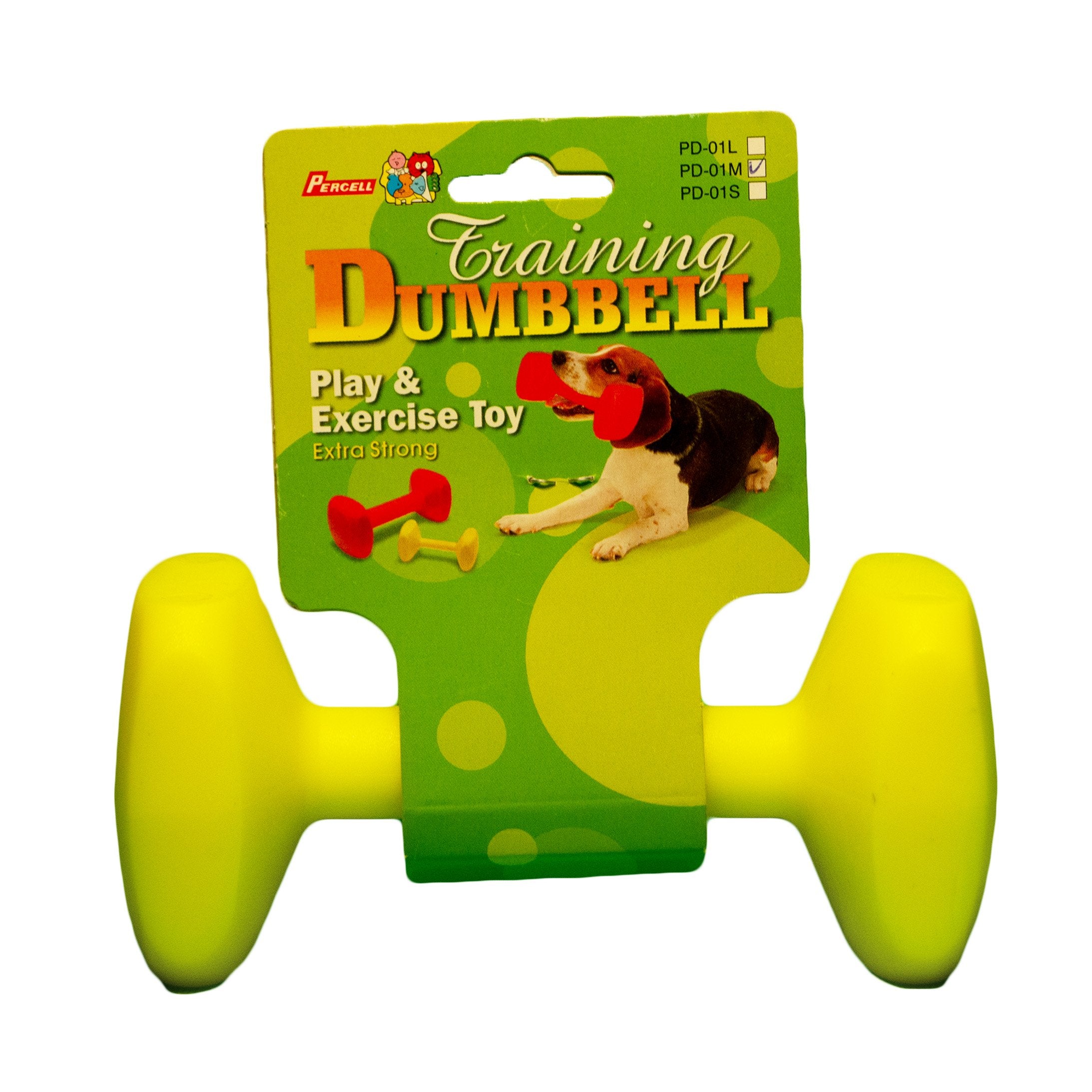 PERCELL Training Dumbbell Medium - Amin Pet Shop