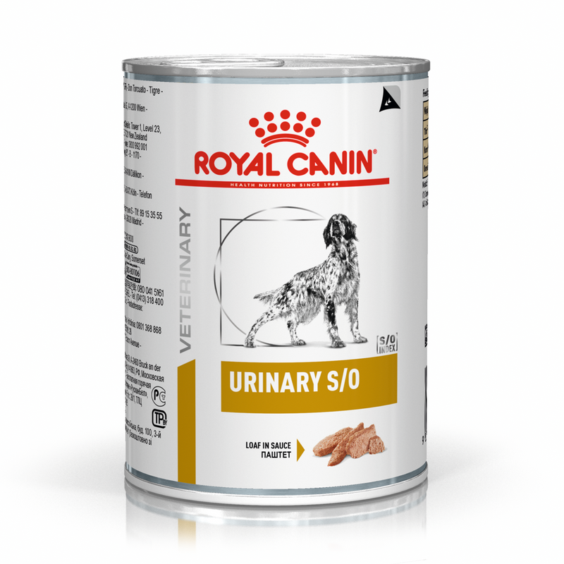 Royal Canin Urinary S/O in Loaf – Can (410 gm) – Wet food for Lower urinary tract disease