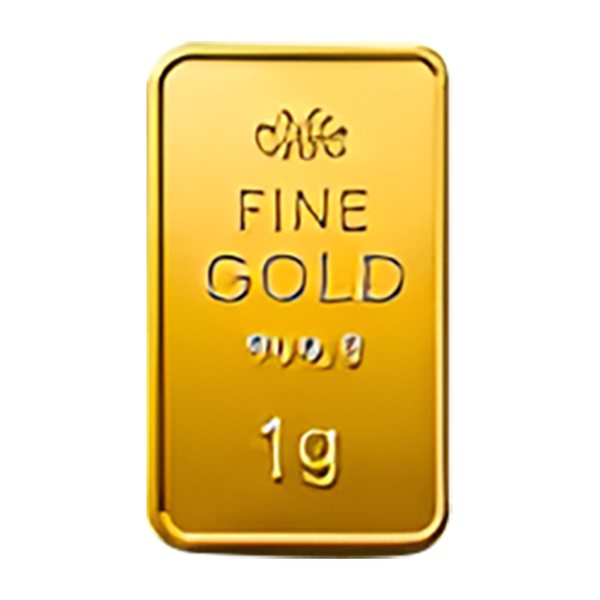 1g fine gold bar